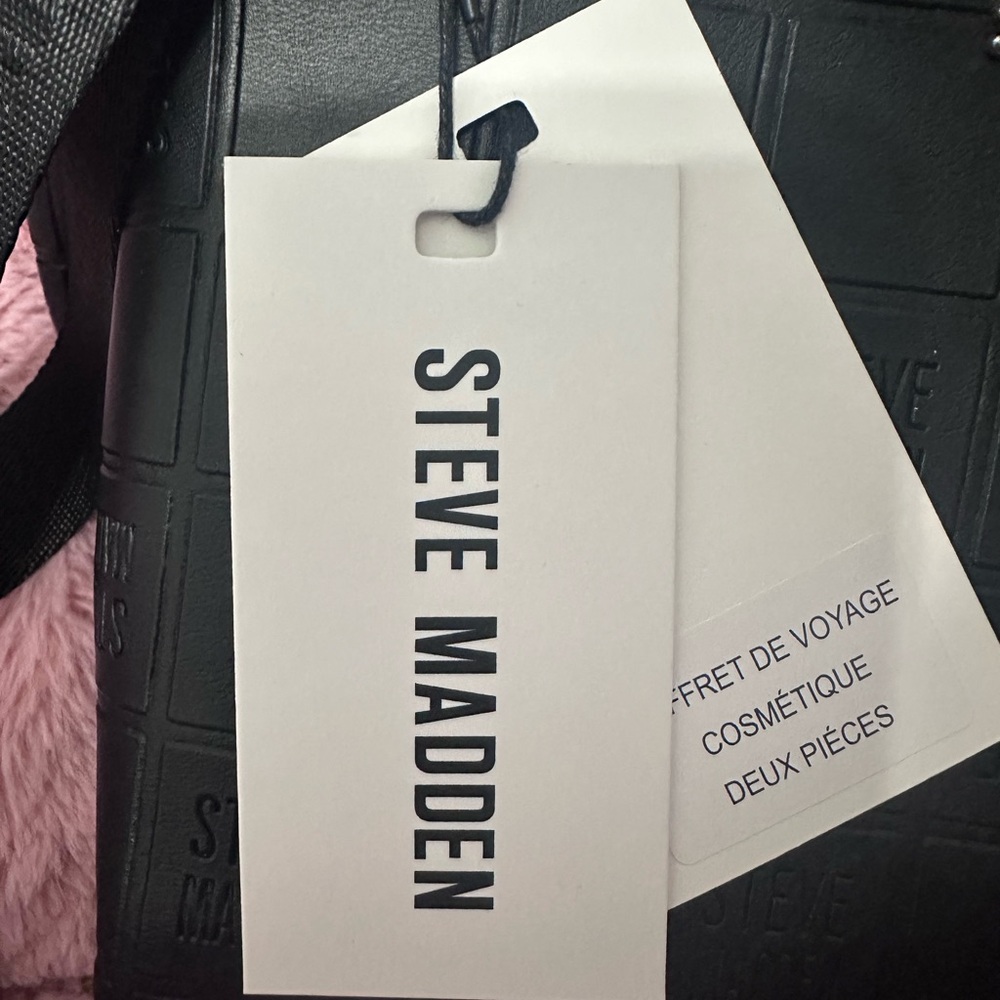 NWT Steve Madden 2-Piece Top Zip Set in Black 🖤 - Picture 3 of 4